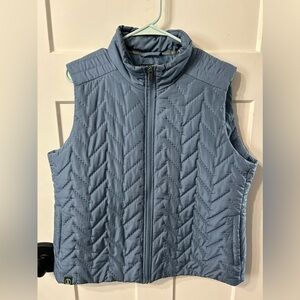 Holloway Blue Quilted full zip up Puffer Vest